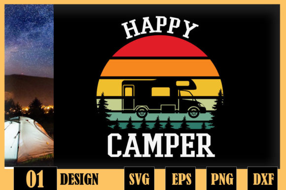 Happy Camper Lake Life Campfire Camping Review