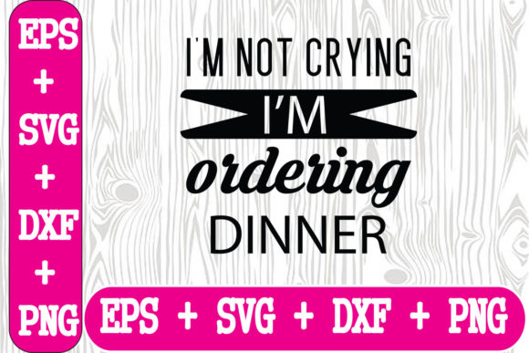 I’m Not Crying, I’m Ordering Dinner: A Designer’s Take