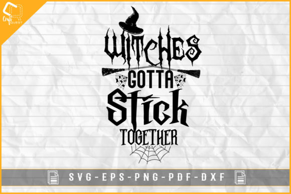 Review: Halloween T-shirt Design Witches Stick