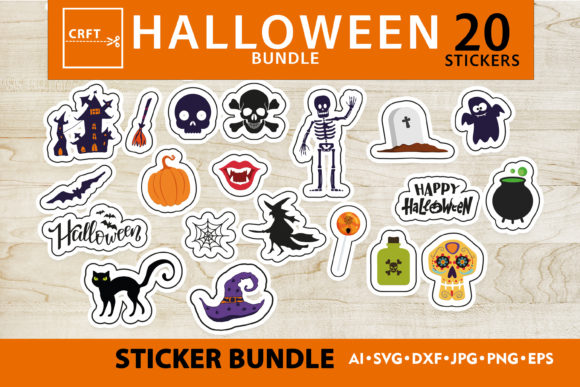 Reviewing Bundle 20 Halloween Craft Stickers for Embroidery