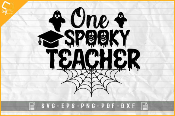 Reviewing Halloween T-shirt One Spooky Teacher