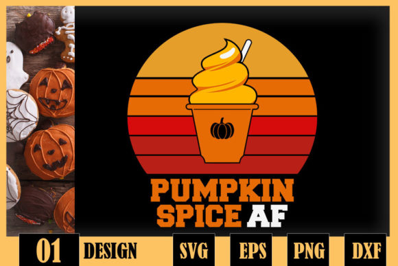 Reviewing the Apparel Halloween Pumpkin Spice AF Design