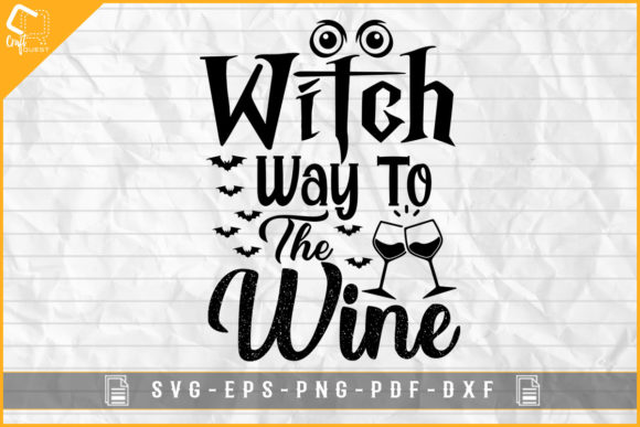 Reviewing the Halloween Wine Lover Witch Design