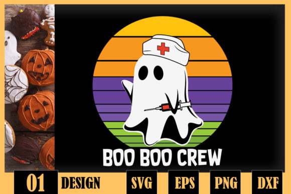 Stitching the Boo Boo Crew Ghost Nurse